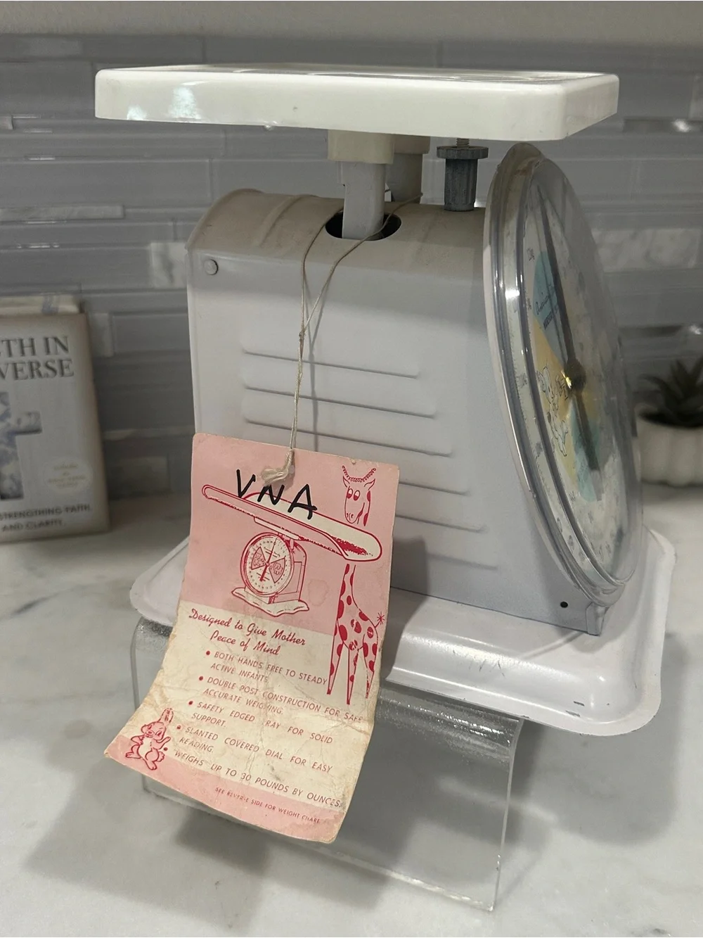 Vintage American Family Nurser Baby Scale – 30 lbs